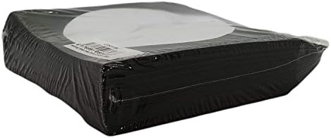 BestDuplicator Black Cd/DVD Paper Media Sleeves Envelopes with Flap and Clear Window (1000 Sleeves) - Image 6