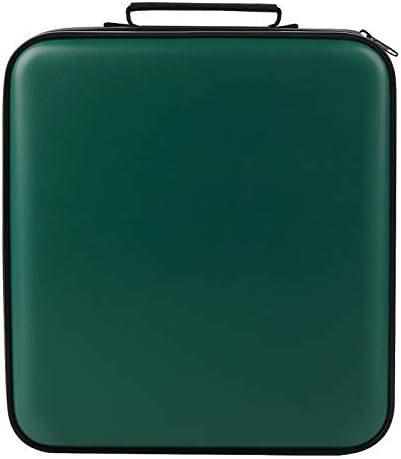 CD Case DVD Holder Storage: 320 Capacity DVD Cases Organizer Plastic Carrying Binder Wallet Storage for Home Travel by TIMCORR