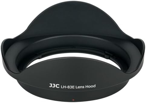 JJC EW-83E Reversible Lens Hood Shade Protector for Canon EF 16-35mm f/2.8L USM & EF 17-40mm f/4L USM & EF-S 10-22mm f/3.5-4.5 USM, Replaces Canon EW-83E Lens Hood - Image 2