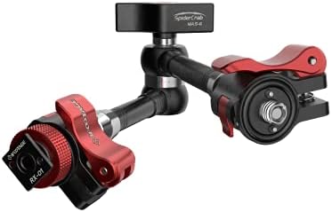 IFOOTAGE Magic Arm Clamp MA5-6, 11 Inches Adjustable Friction Power Articulating Magic Arm with 1/4" and 3/8" Thread Screw for DSLR Camera Rig/LCD Monitor/LED Lights by IFOOTAGE