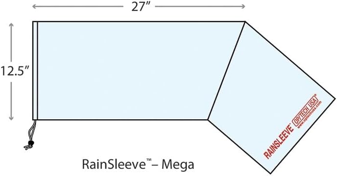 OpTech USA | Rainsleeve Series | Mega| Clear | 2 Pack - Image 3