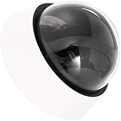 Dome Security Camera Cover Plastic Black and White - Image 2