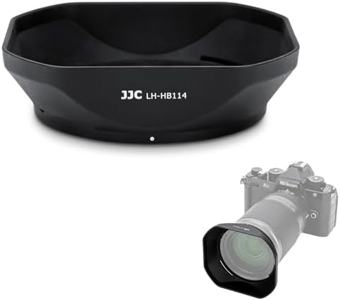 HB-114 Lens Hood for Nikon Z 28-4mm f4-8 VR and Z 24-12mm f4 S Lens by JJC