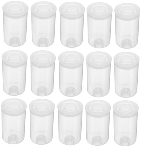 30 Piece Roll Film Container with Caps PET for Fishing Lure Storage - Image 6