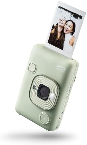 Fujifilm INSTAX Mini LIPLAY Hybrid Instant Camera - Matcha Green - Image 3