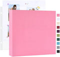 Mublalbum 10x10 Inch 3 Ring DIY Scrapbook Photo Album 40 Pages, Pink by Mublalbum