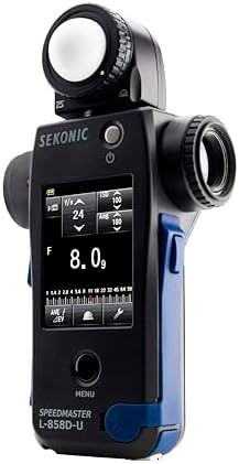 Sekonic L-858D-U Speedmaster Light Meter with RT-EL/PX Transmitter Module, Incident & 1∞ Spot Meter with Flash Duration Analysis & Elinchrom/Phottix Wireless Control Bundle - Image 2
