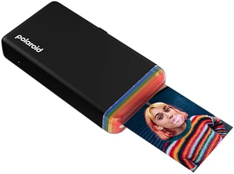 Polaroid Hi-Print + Paper Bundle- 2nd Generation Bluetooth Connected 2x3 Pocket Photo Dye-Sub Printer - Black Printer + 40 Photos (6439) - Image 2