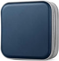 CD/DVD Case Wallet, 48 Capacity, Dark Blue, Portable, Lightweight, Durable Plastic and Non-Woven Fabric Material by Bivisen
