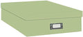 Pioneer Jumbo Scrapbook Storage Box, Sage Green, 14 3/4" x 13" x 3 3/4" by PioneerPhotoAlbums
