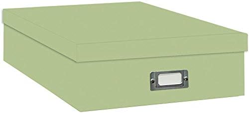Pioneer Jumbo Scrapbook Storage Box, Sage Green, 14 3/4" x 13" x 3 3/4" by PioneerPhotoAlbums