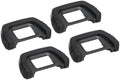 PATIKIL DK-21 Viewfinder Eyepiece Eyecup, 4 Pack Camera Eye Cup Protector for Nikon D7000 D90 D40 D50 D70/D70S D80 D200 D300 D600 D610 D750 Digital Camera Block Flare Resistance, Black by PATIKIL