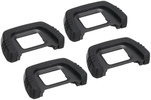 PATIKIL DK-21 Viewfinder Eyepiece Eyecup, 4 Pack Camera Eye Cup Protector for Nikon D7000 D90 D40 D50 D70/D70S D80 D200 D300 D600 D610 D750 Digital Camera Block Flare Resistance, Black by PATIKIL