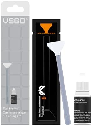 VSGO 24mm Full Frame Camera Sensor Cleaning Kit, with 10ml Sensor Cleaner by VSGO