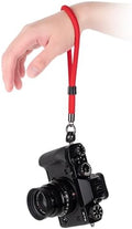 VOVMOEYA Camera Wrist Strap Rope,Camera Hand Strap Compatible with Fujifilm Canon DSLR Camera - Red by VOVMOEYA