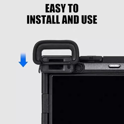 Extended Camera Eyecup Viewfinder Protector for A6700 A7CR A7CM2 A7CII Comfort Eyepiece Cup EP20 Replacement Soft Silicone Guard - Image 2
