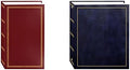 Pioneer Photo Albums Magnetic Self-Stick 3-Ring Photo Album 100 Pages (50 Sheets), Navy Blue & 3-Ring Pocket Burgundy Album for 504 Photos - 4"X6" by PioneerPhotoAlbums