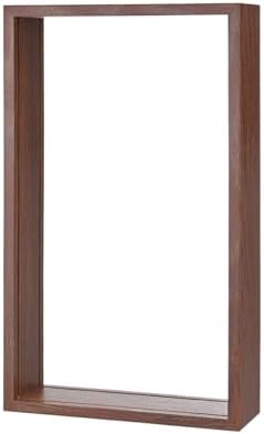 M METERXITY 1-Pack Dried Flower Frame, 7 x 12 Inch Double Acrylic Wooden Dried Flower Photo Floating Frame for Tabletop/DIY/Handicrafts [Wine Red] - Image 7