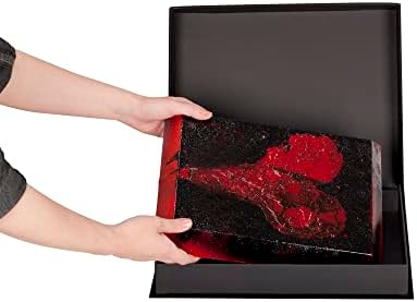 HG Art Concepts Eternity Archival Clamshell Photo Storage Box, Black - 8.5"x11" - For Storing Artwork, Photos & Documents, Deluxe Acid-Free, Sturdy & Lined With Archive-Quality Paper - Image 5