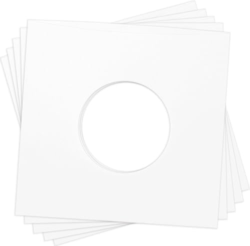 (500) Archival Quality Acid-Free Heavyweight Paper Inner Sleeves for 7 Inch Vinyl Records #07IW - Image 7