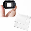 Long Soft Viewfinder Eyecup Eyepiece with Micro Fiber Cloth for EOS 5D Mark IV 5D Mark III 5DS R 5DS 7D 7D Mark II 1Dx Mark II 1Ds Mark III 1D Mark IV 1D Mark III by CamRebel
