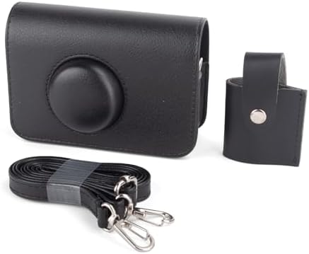 Protective Case Compatible for Kodak Ektar H35/H35N/Ultra F9/VIBE 501F Film Camera, PU Leather Carrying Bag and Film Storage Case for Kodak H35/H35N/Ultra F9/VIBE 501F Film Camera - Black by HIYQIN