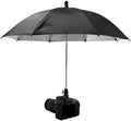19.7" Camera Umbrella 3 Level Height Adjustable Hot Shoe Sunshade by Unknown