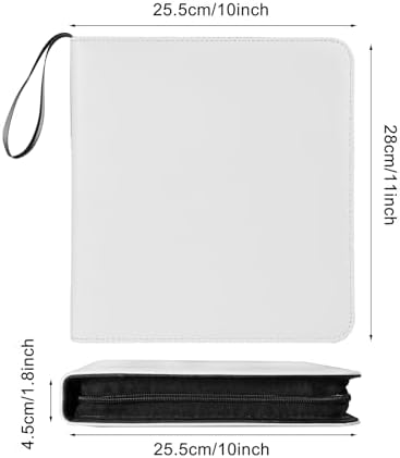 Large Polaroid Photo Album Binder, 240 Pockets. White - Image 2