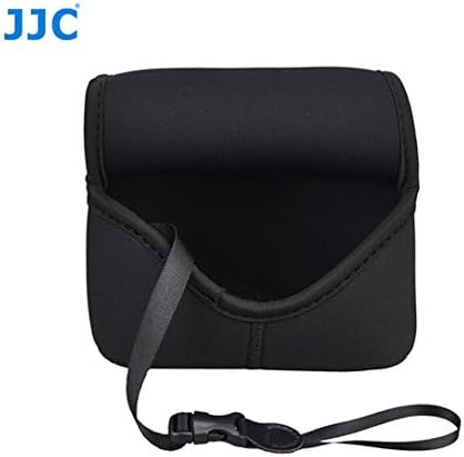 JJC Black Ultra Light Neoprene Camera Case for Sony a6600 a6500 a6400 a6300 a6100 a6000 a5100 w/55-210mm Lens, Pouch Bag for Fujifilm Fuji X-T30 X-T20 X-T10 W/ 55-200mm Lens, Elastic, Water Resistant - Image 7