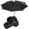 PATIKIL Camera Umbrella, 10.6 Inch Sunshade Camera Hot Shoe Umbrella Rain Cover Protector for Nikon, Black by PATIKIL