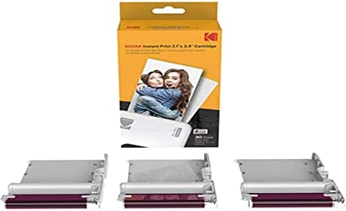 Kodak 4Pass 2.1 x 3.4 Inches Film Cartridge (30 Sheets) for Kodak Mini 2 Retro/Era and Mini Shot 2 Retro/Era by Unknown