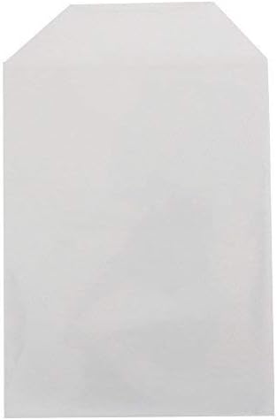 StarTechDeals 200 Clear CPP Plastic DVD Sleeves with Flap for 14mm DVD Box Artwork & Disc 80 Micron by TodeMedia