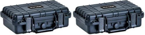 MEIJIA Portable All Weather Waterproof Protective Hard Case, Small Camera Case,Dry Case with Customizable Foam,Fit Use of Drones, Camera,Equipments, 11.65 ”x8.35”x3.78” by MEIJIA