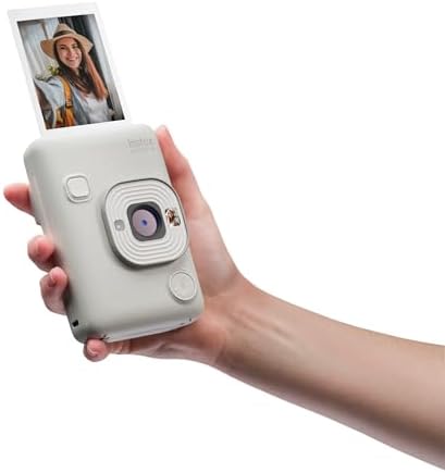 Fujifilm INSTAX Mini LIPLAY Hybrid Instant Camera - Misty White - Image 4