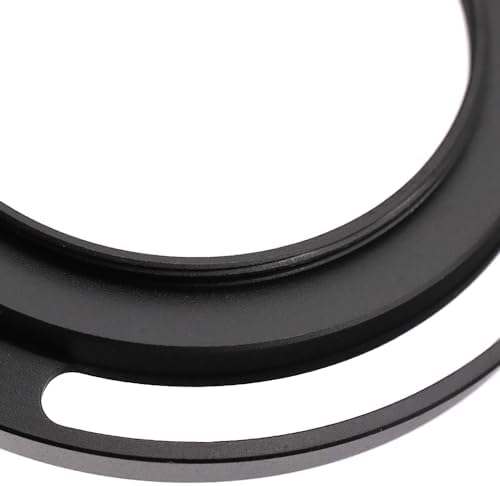 49mm Hollow Lens Hood 49mm Screw in Curved Vented Lens Hood - Image 7