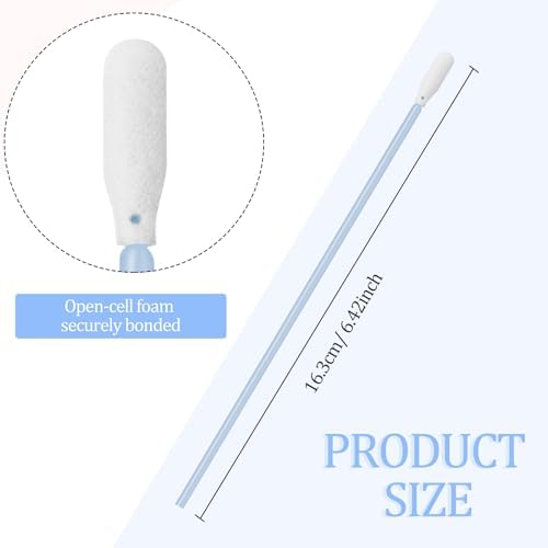 Chinco 200 Cleaning Swab Foam tip Sponge Stick - Image 3