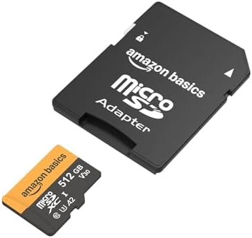 Amazon Basics 512GB microSDXC Card with Adapter for Tablets, Smartphones, Action Cameras, GoPRO, Drones, Full HD, Read Speed Up to 200MB/s, 1-Pack - Image 5