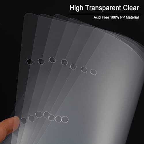 30 Sheets 9.84 x 10.24" Clear Insert Page Protectors Film - Exclusive Customized (NOT Pocket Non-adhesive) Acid Free Flexible Photo Sheet Divider, ONLY match ADVcer 10x10 Photo Album Scrapbooks - Image 3