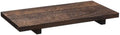 Nuogo Wood Pedestal Riser Stand for Kitchen Soap Tray,16 X 8 Inch,Brown by Nuogo