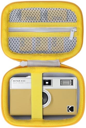 Lebakort Storage Case Compatible with KODAK EKTAR H35 / H35N / Ultra F9 / M35 / M38 Half Frame Film Camera (Sand Case) by Lebakort