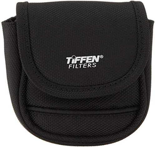 Tiffen 4BLTPCHSMK Small Belt Style Filter Pouch for Filters Up to 58mm,Black by Tiffen