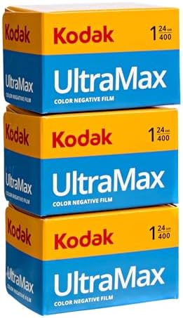 Kodak Ultramax 400 35mm Film Roll 24 Exp 3 Rolls with Sturdy Tiger Case - Image 6