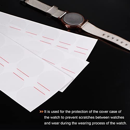 HARFINGTON Watch Back Cover Protective Film, PE Round Watch Back Case Protector Film for Watch Back Case Protection - Image 4