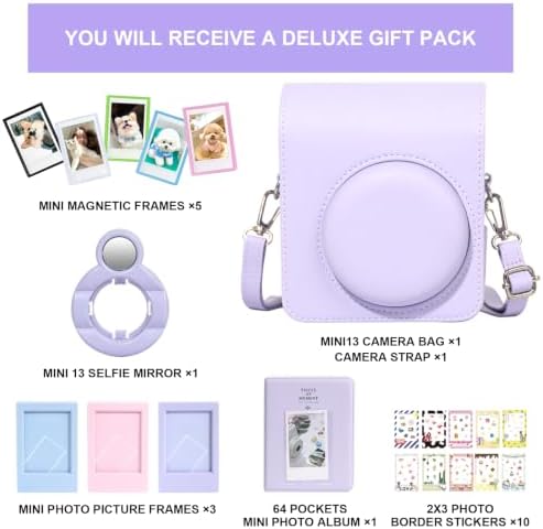 Mini 13 Kit for Fujifilm Instax Mini 13 Instant Camera, Purple - Image 7
