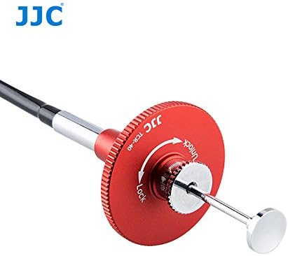 JJC 40cm Red Mechanical Cable Shutter Threaded Release, Bulb-Lock Design for Long Exposure, fits Fuji XT1 XT2 XT3 XT4 X100T Leica M6 M7 M8 Sony RX1 Nikon Df F4 FM2 F3 FE FM3a F80 - Image 8