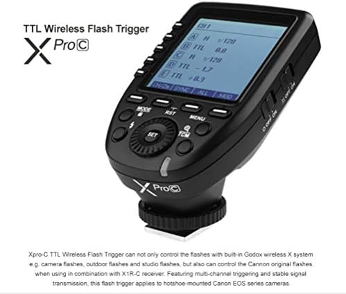 Godox Xpro-C TTL Wireless Flash Trigger for Canon Cameras - Image 2