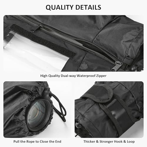 Professional Waterproof Camera Rain Cover for DSLR - Image 5