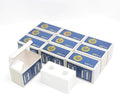 Boen 20.5mm Coin Flips 1000 Pcs 2x2 Cardboard Holders for Penny Dime by BoenCoinCollectionSupplies