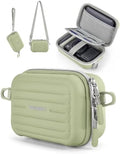 BAGSMART Digital Camera Case, Small Camera Bag with 2 Carrying Ways, Green by BAGSMART