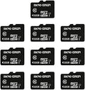 Micro Center 32GB Class 10 MicroSDHC Flash Memory Card with Adapter, 10Pack by MICROCENTER